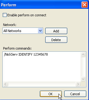 connect to chknet irc