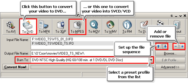 Burning Movies To Dvd Vcd Svcd Using Avs Video Converter Afterdawn