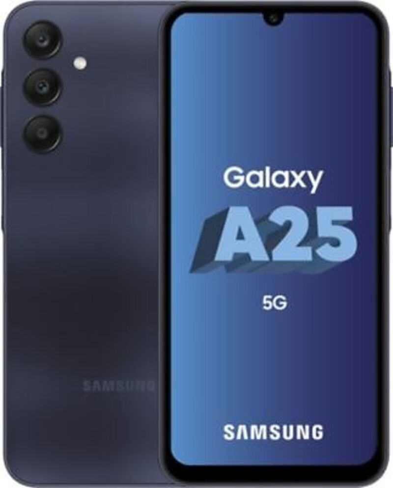 Móvil - Samsung Galaxy A25 5G, Azul, 256GB, 8GB RAM, 6.5 FHD+, Exynos 1280  Octa-Core, 5000mAh, Android 14