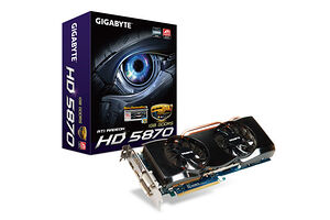 Gigabyte Radeon HD 5870 (1024 MB / 870 MHz / HDMI / DisplayPort)