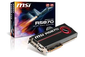 MSI Radeon HD 5870 (1024 MB / 850 MHz / HDMI / DisplayPort)