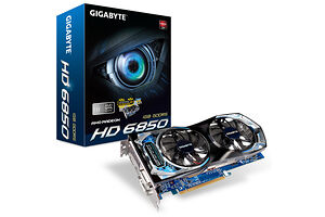 Gigabyte Radeon HD 6850 (1024 MB / 775 MHz / HDMI / DisplayPort)