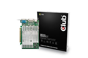 Club 3D GeForce 8500 GT Passive (512MB / PCIe)