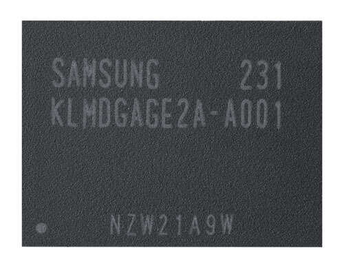 Samsung aloitti 128 gigatavun muistipiirien valmistuksen mobiililaitteille
