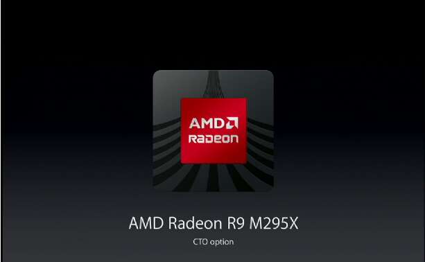 AMD:n vielä julkaisematon Radeon R9 M295X -näytönohjain uudessa iMacissa