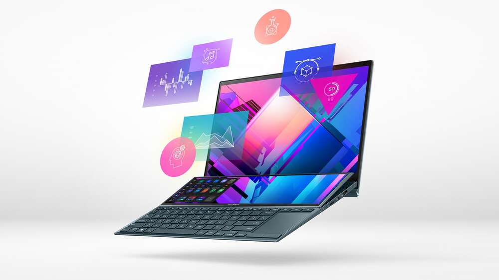 Kahden näytön ZenBook Duo 14 -kannettava nyt myynnissä Suomessa