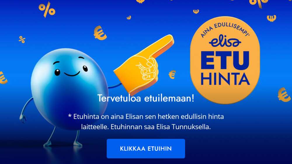 Elisan Etuhinta-kampanja joutui Kuluttaja-asiamiehen arviointiin - hinnanalennuksia naamioitu kanta-asiakasmarkkinoinniksi