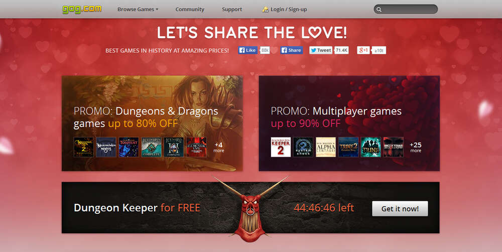 GOG-sivusto tarjoaa alkuperäisen Dungeon Keeper -pelin ilmaiseksi