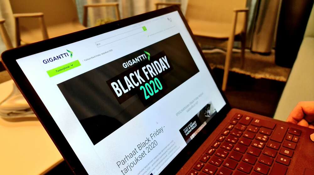 Black Fridayn aloitus aiheutti jälleen toimintahäiriöitä Gigantin nettikaupassa