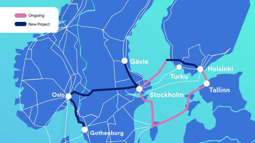 GlobalConnect aloitti Suomessa pohjoismaisen runkoverkon päivityksen - kolminkertaistaa verkon kapasiteetin