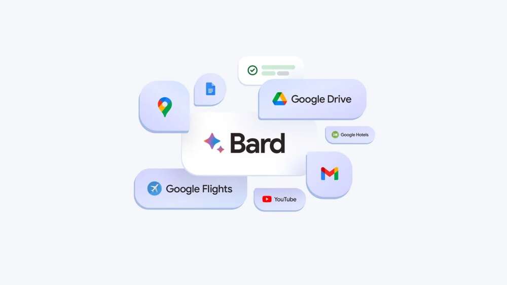 Google Bard osaa nyt hyödyntää vastauksissa Driven ja Gmailin sisältöä
