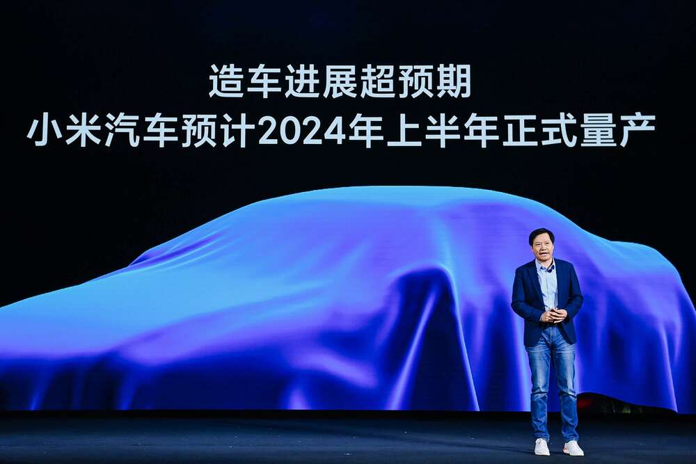 Xiaomin sähköajoneuvon massatuotanto pyritään aloittamaan vuoden 2024 alussa
