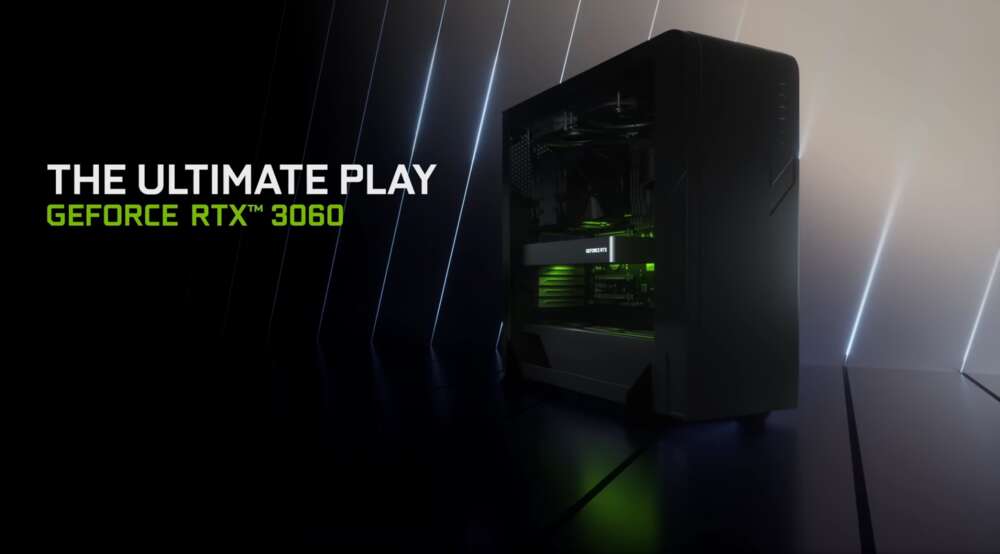Nvidia julkaisi 339 euron GeForce RTX 3060 -näytönohjaimen