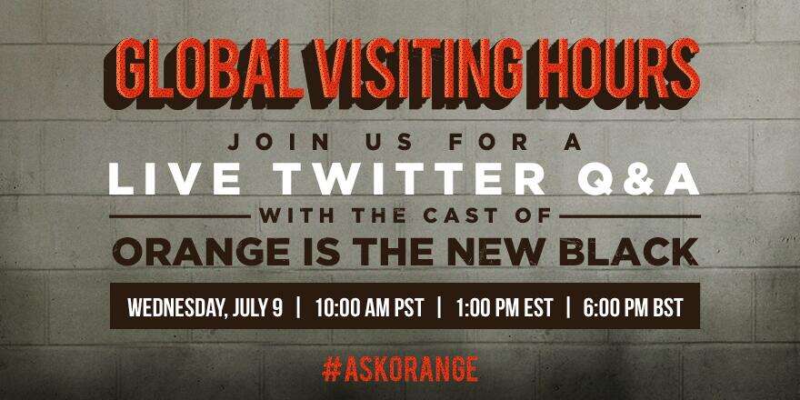 Tänään: Orange Is the New Blackin näyttelijät vastaavat katsojien kysymyksiin