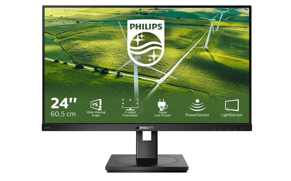Philips Monitors B Line -mallisto sai erittäin ympäristöystävällisen Philips 242B1G -näytön