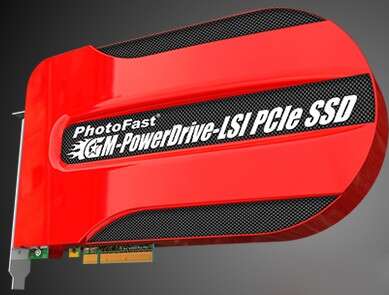 PhotoFastilta pelaajille suunnattu huippunopea SSD PCIe-paikkaan