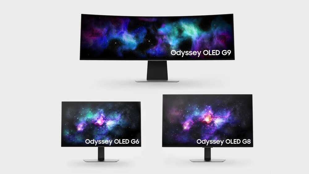 Samsungilta kolme uutta Odyssey OLED -pelinäyttöä