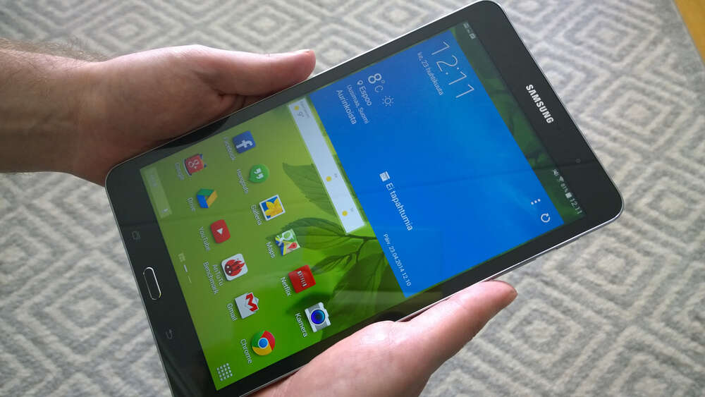 Arvostelussa Samsung Galaxy Tab Pro 8.4 WiFi: Löytyykö tabletista muutakin kuin nätti näyttö?