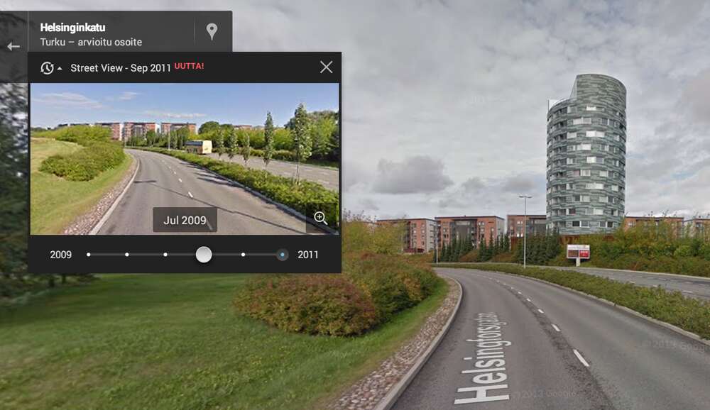Google keksi käyttöä vanhoille katukuville: Mahdollistaa Suomen katukuvan kehityksen tarkkailun