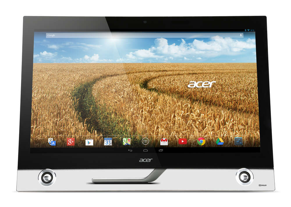 Acerilta 27-tuumainen monitori kosketusnäytöllä ja Androidilla