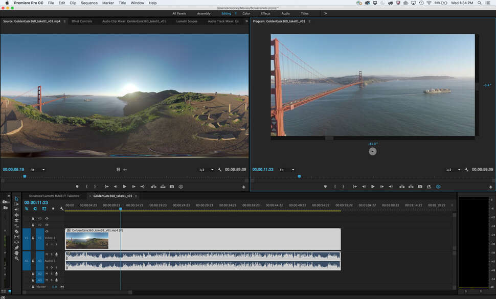 Adobe lisää videoeditointiohjelmaansa VR-työtilan