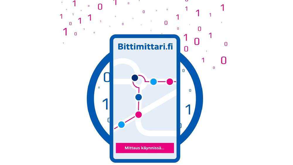 Bittimittariin uusia toimintoja: karttanäkymä ja automaattinen mittaus