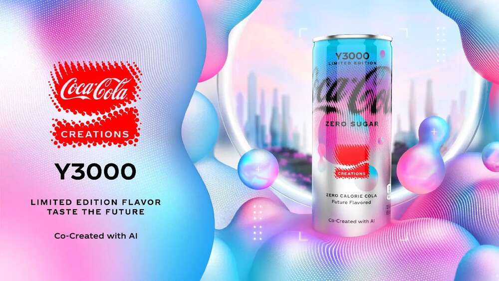 Tekoälyllä luotu Coca-Cola -maku julkaistiin: Coke Y3000