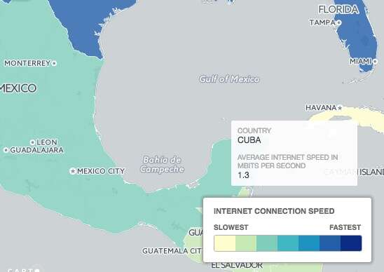 Google rikkoo rajoja Kuubassa