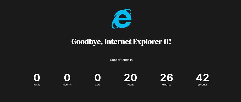 Internet Explorerin tuki päättyi, selain on lopetettu 27 vuoden jälkeen