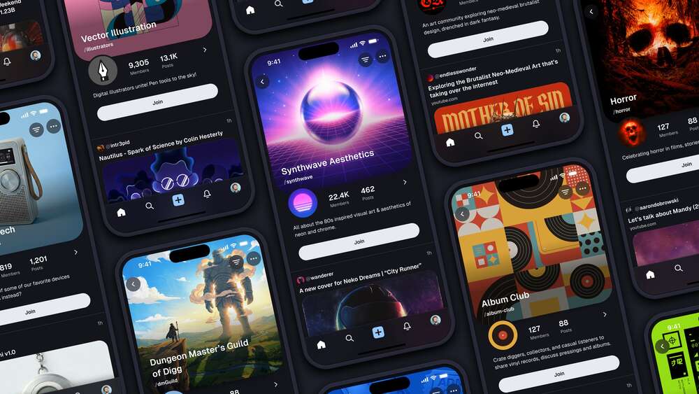 Legendaarinen Digg on taas täällä - haastaa Redditin