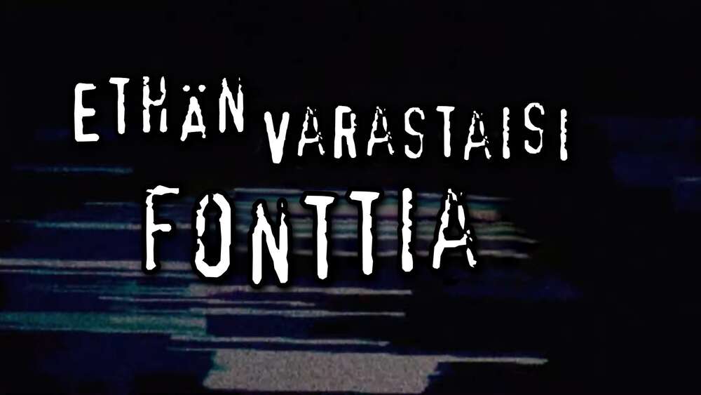 MPAA:n pelotteluvideo käytti fonttia ilman lupaa