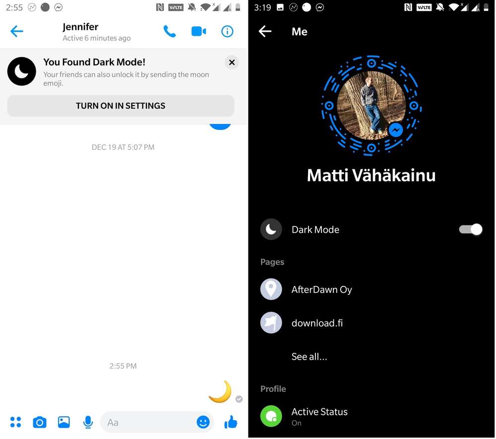 Facebook poisti osan Messengerin ja Instagramin toiminnoista suomalaisilta