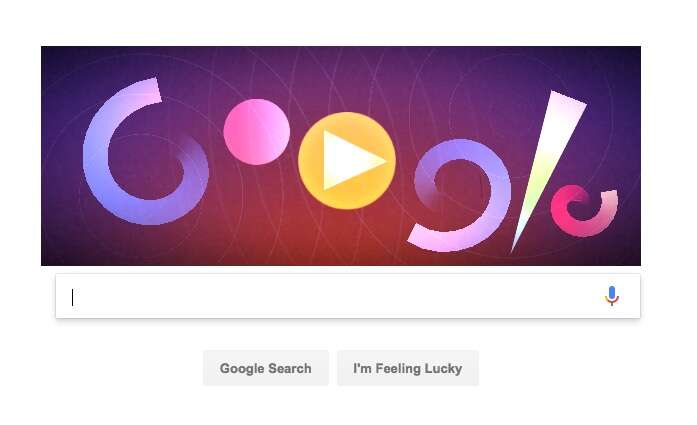 Googlen tämän päivän doodlella voit tehdä musiikkia