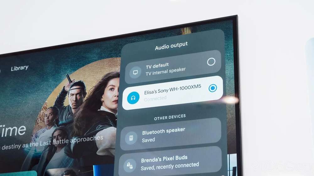 Chromecast with Google TV -laitteelle päivitys: Fast Pair -yhteys