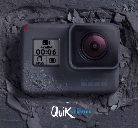 GoPro esitteli uuden lippulaivakameran: Tässä on HERO6 Black