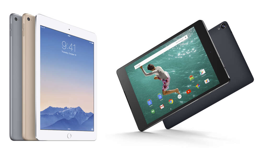 Syksyn kiinnostavimmat tabletit: Vertailussa iPad Air 2 ja Nexus 9 
