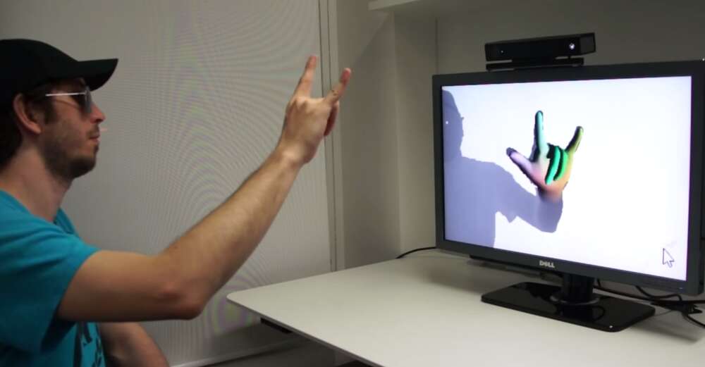 Microsoft vei Kinectin uudelle tasolle: Videolla reaaliaikainen käden ja sormien tunnistus