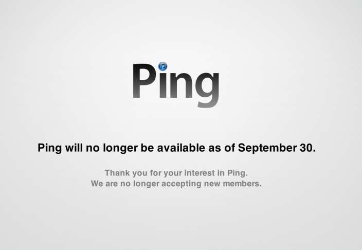 Apple sulkee epäonnistuneen Ping-verkostonsa