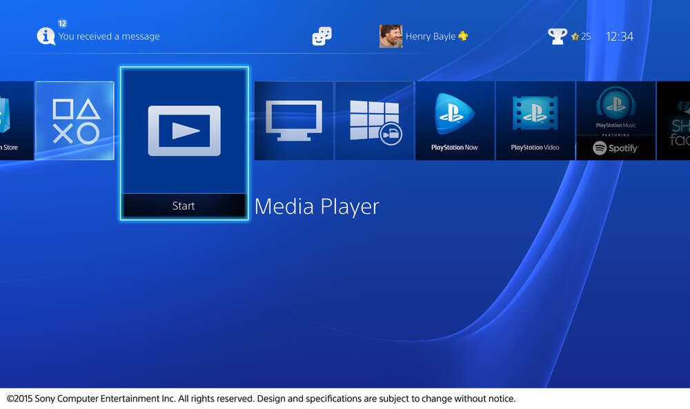 PlayStation 4 saa vihdoin mediasoittimen videoiden ja musiikin toistoon