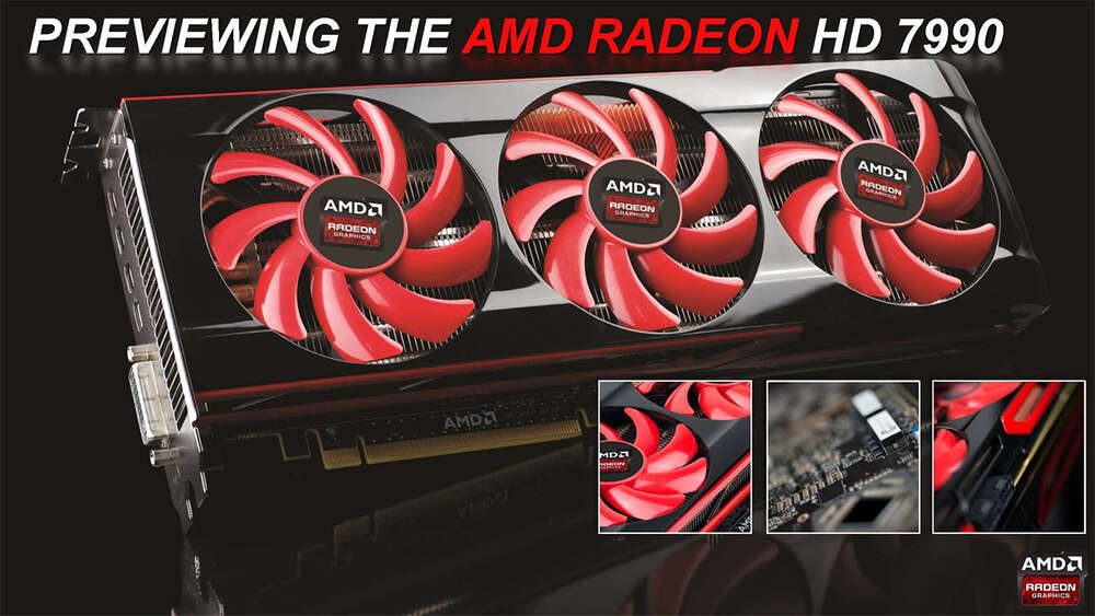 AMD vilautti virallista kahden piirin Radeon HD 7990 -korttia