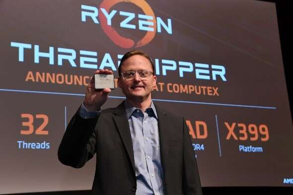 AMD:n 16-ytiminen Threadripper haastaa Intelin i9-suorittimet