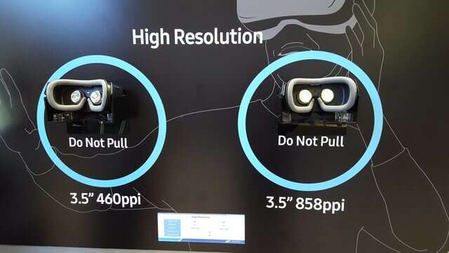 Samsung on esitellyt liki kaksi kertaa tarkempaa VR-näyttöä