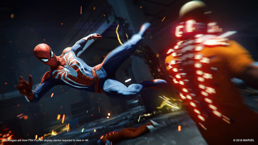 Marvel's Spider-Man julkaistiin yksinoikeudella PS4-konsolille