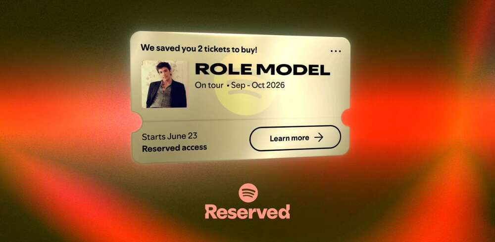 Spotifylta yllätys: Bändien kovimmille faneille varataan bändin keikkalippuja automaattisesti
