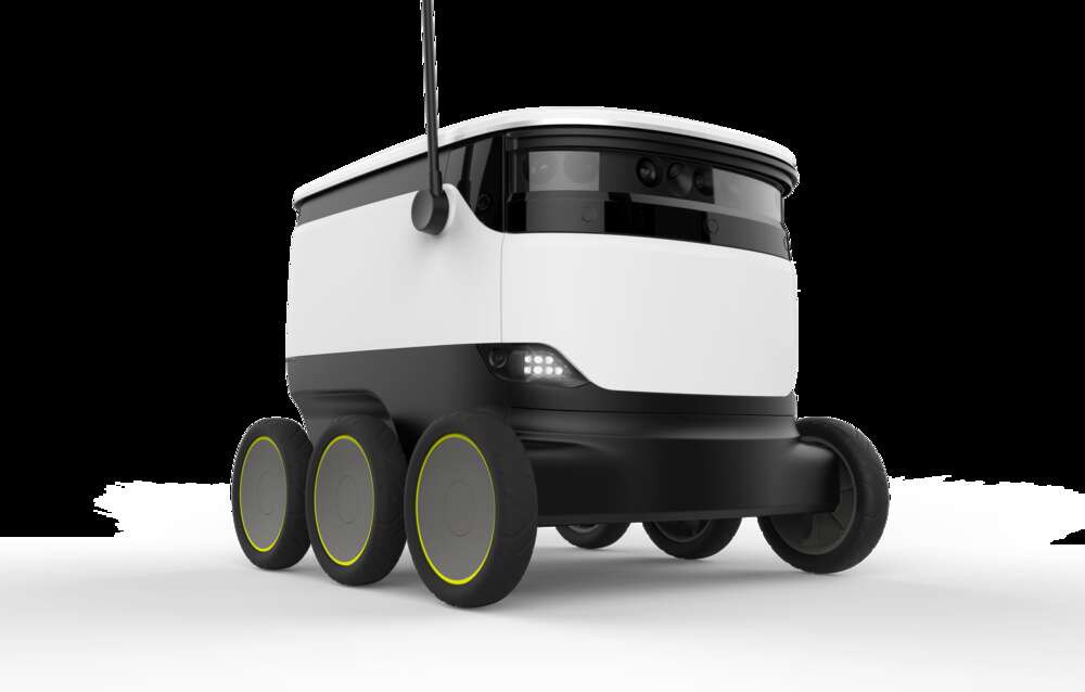 Lumi yllätti robotit! Maailman ensimmäinen robottien liikenneruuhka muodostui Virossa - video