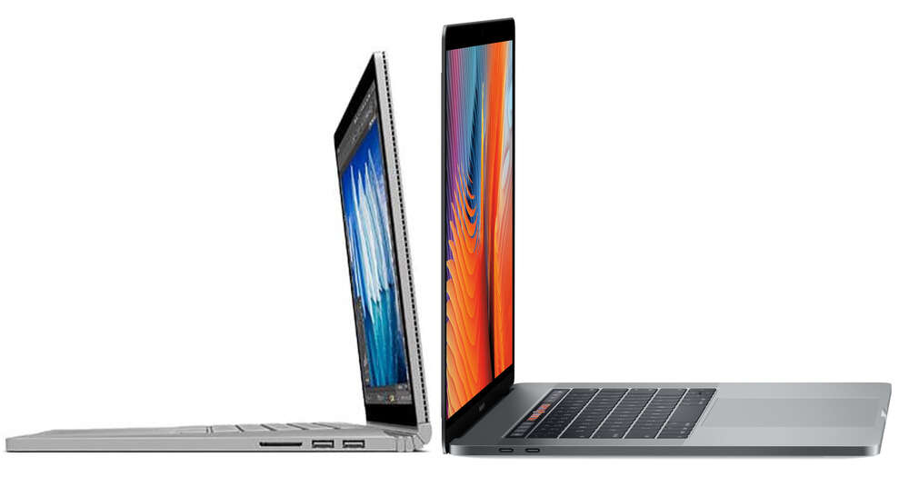 Kumpi on parempi? Vertailussa uudet MacBook Pro- ja Surface Book -läppärit