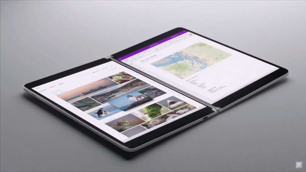 Microsoft esitteli tulevaisuuden taittuvan tabletin: Tällainen on Surface Neo