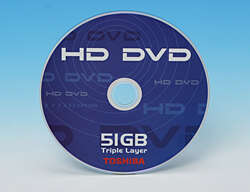 Toshiban 51 gigatavun HD DVD -levy ei olekaan vielä valmis