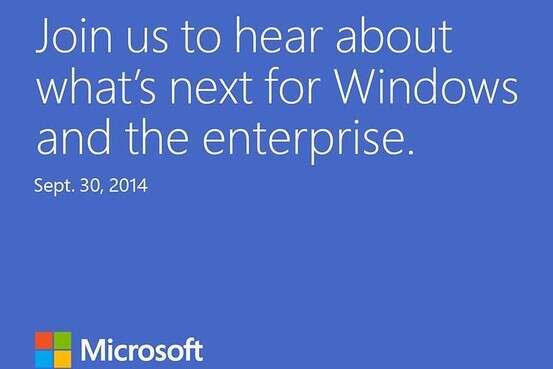 Microsoft esittelee Windows 9:n kahden viikon päästä