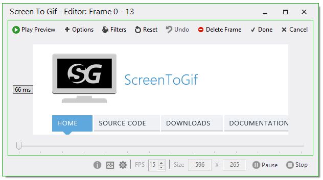 ScreenToGif 2.38.1 download the last version for windows